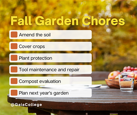 Fall Garden Chores